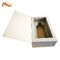Custom Book Shape Packaging Kraft E Flute Corrugated Paper Boxes For Wine