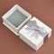 Soft Velvet Tray Jewelry Packaging Box Custom Design Rigid Paper Board